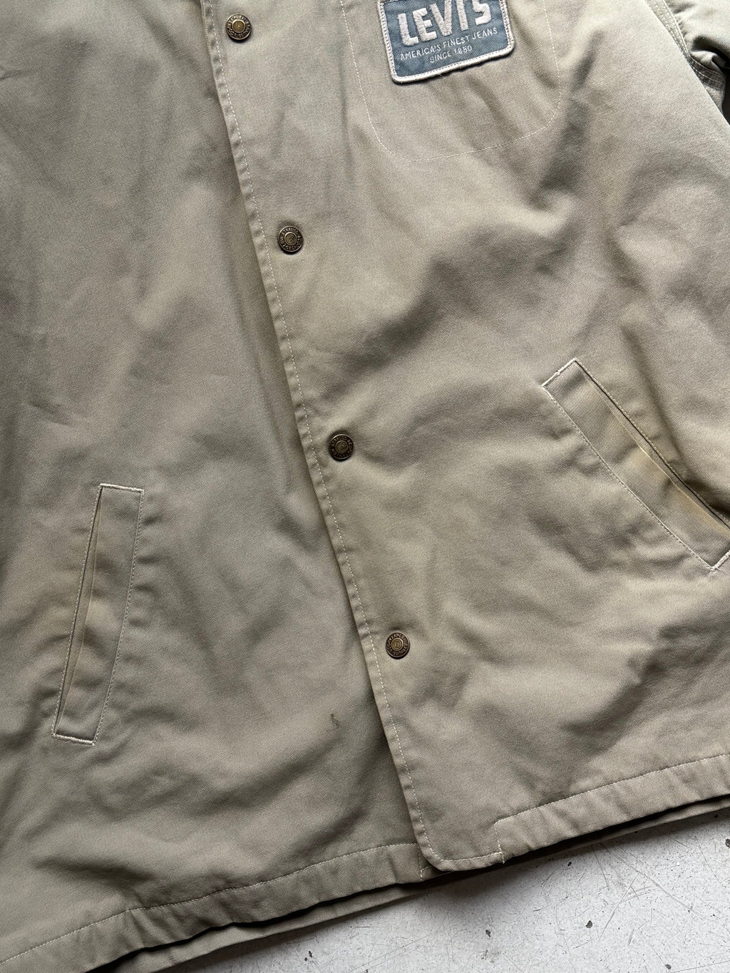 Levi’s | Vintage workwear jakke | Khaki | L