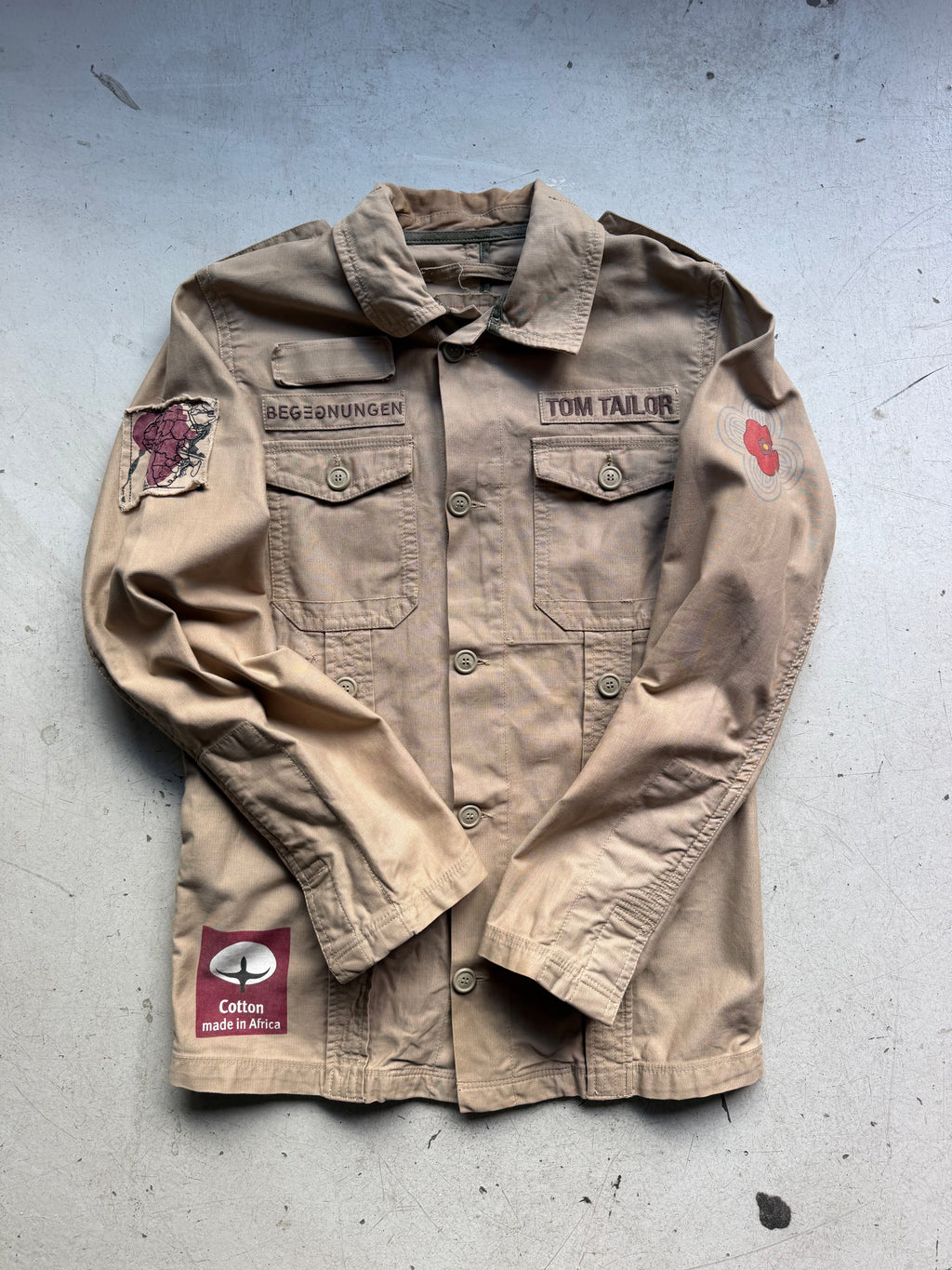 Tom Tailor | Military Field Jacket | Beige | S