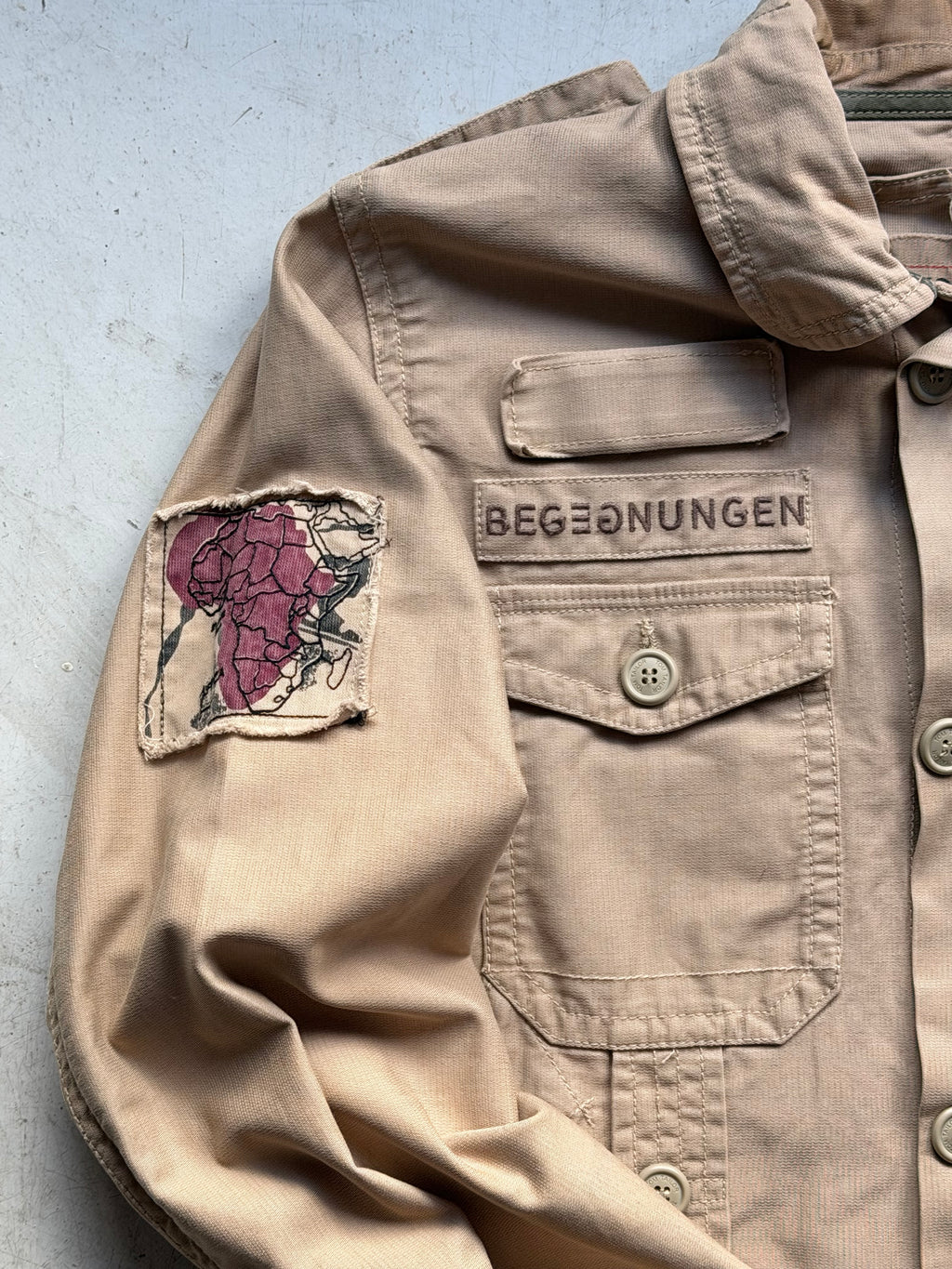Tom Tailor | Military Field Jacket | Beige | S