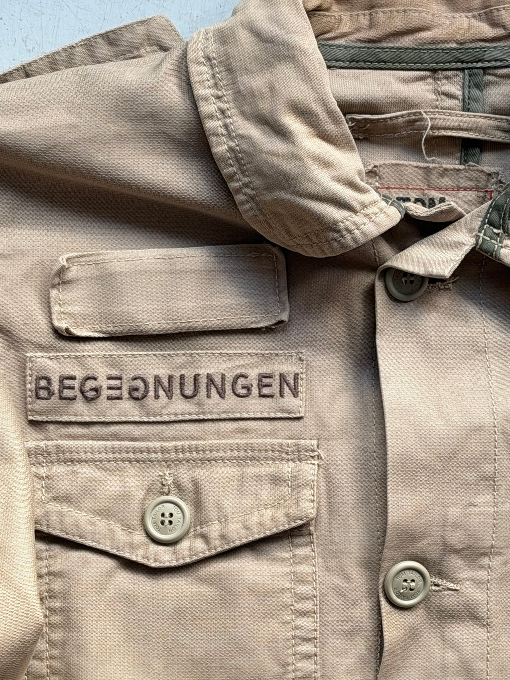 Tom Tailor | Military Field Jacket | Beige | S