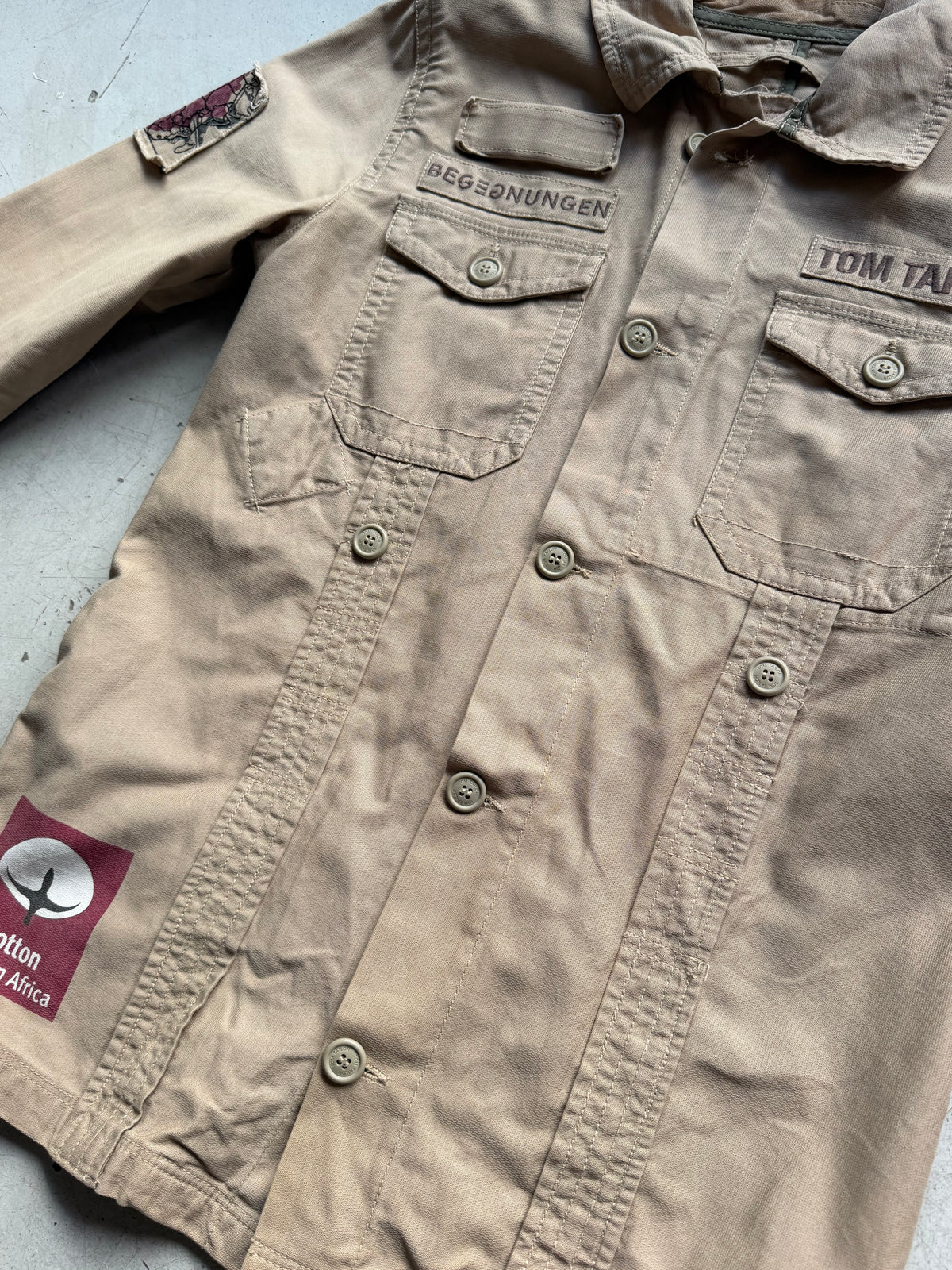 Tom Tailor | Military Field Jacket | Beige | S