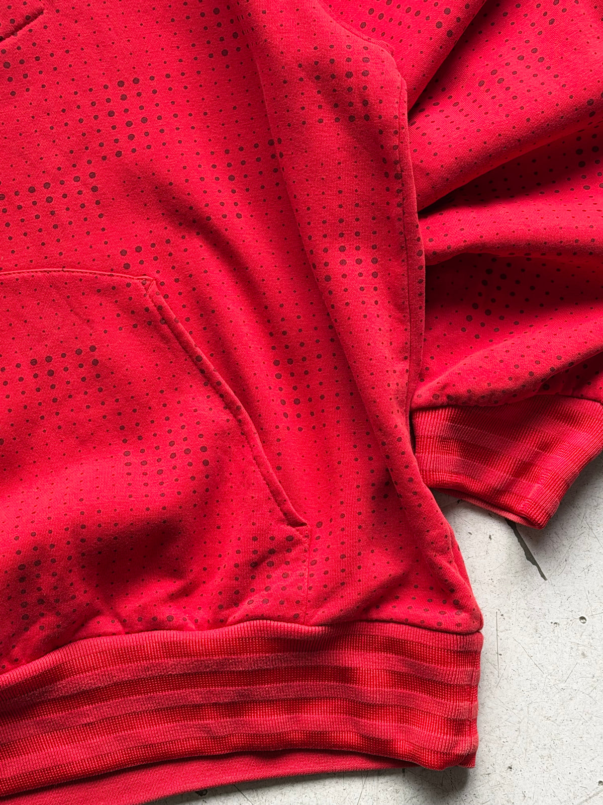 Nike Sportswear | Vintage 1/4 Zip Hoodie | Rød | S