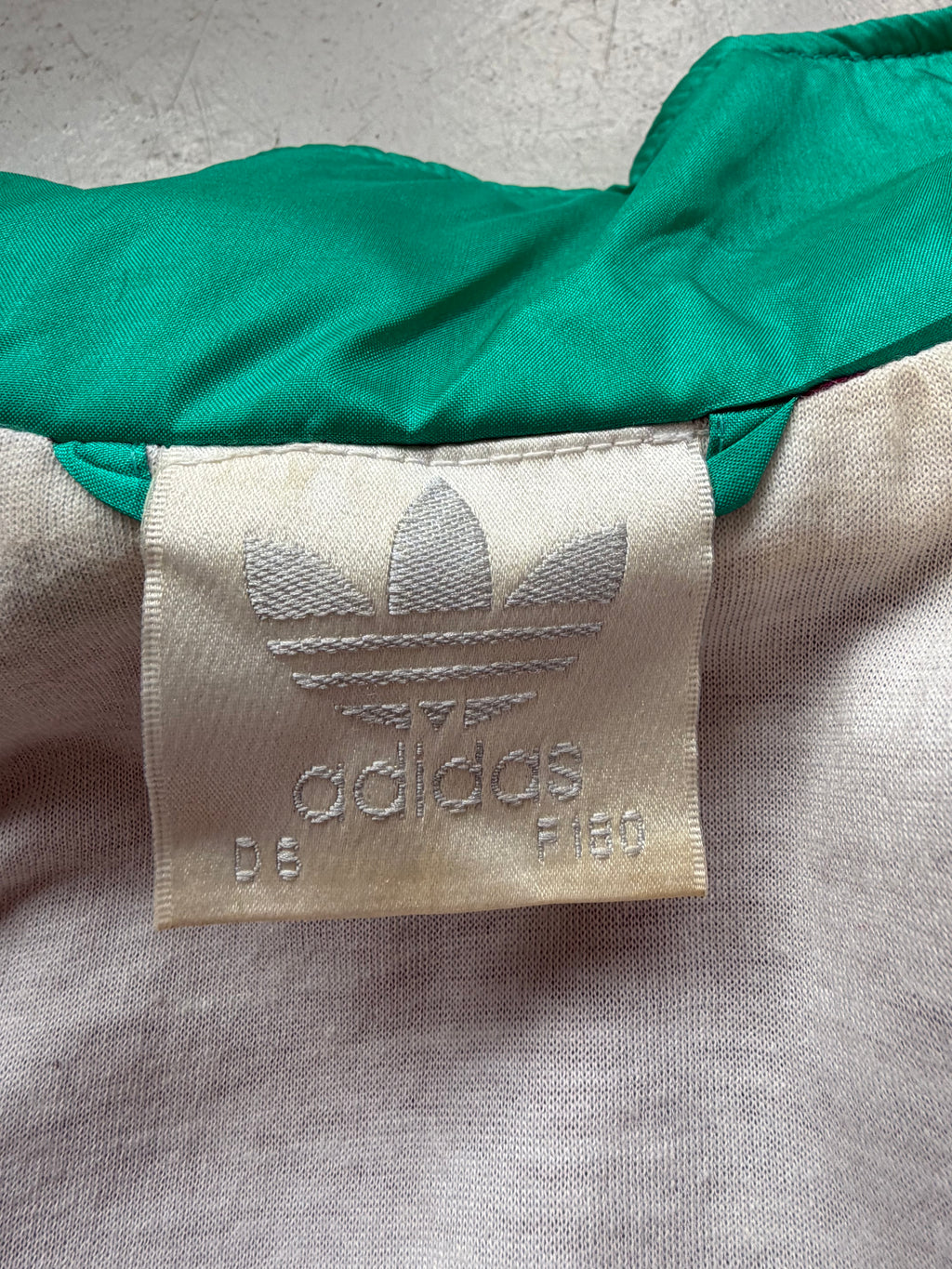Adidas | Vintage 90s Track Jacket | Lilla/Grøn | M