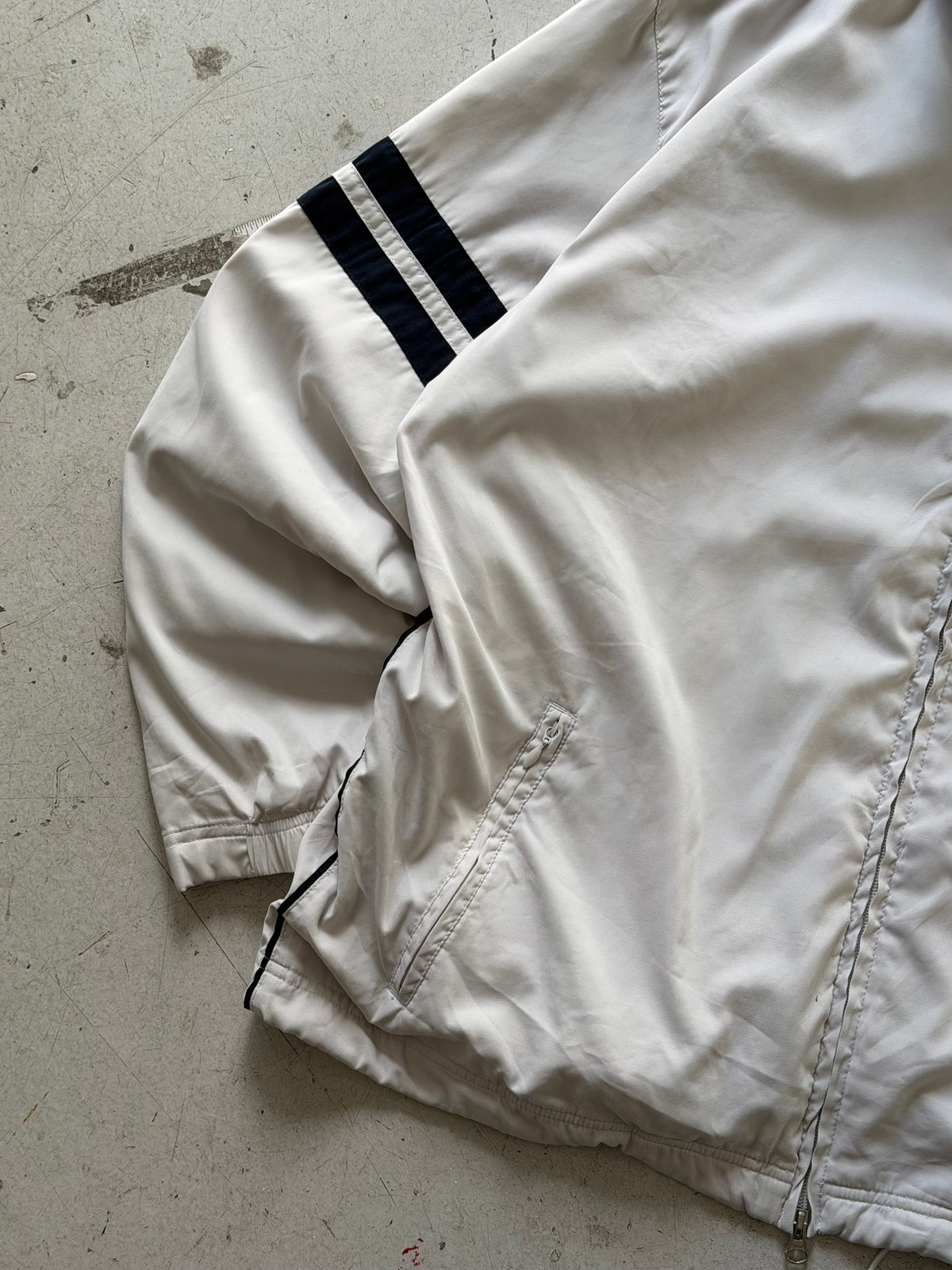 Nike | Vintage track jacket | Hvid/sort | L