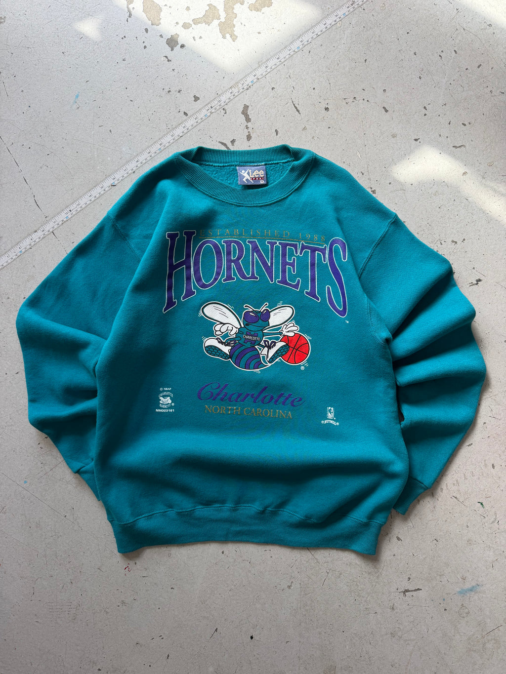 Lee Sport | Charlotte Hornets NBA sweatshirt | Teal | M