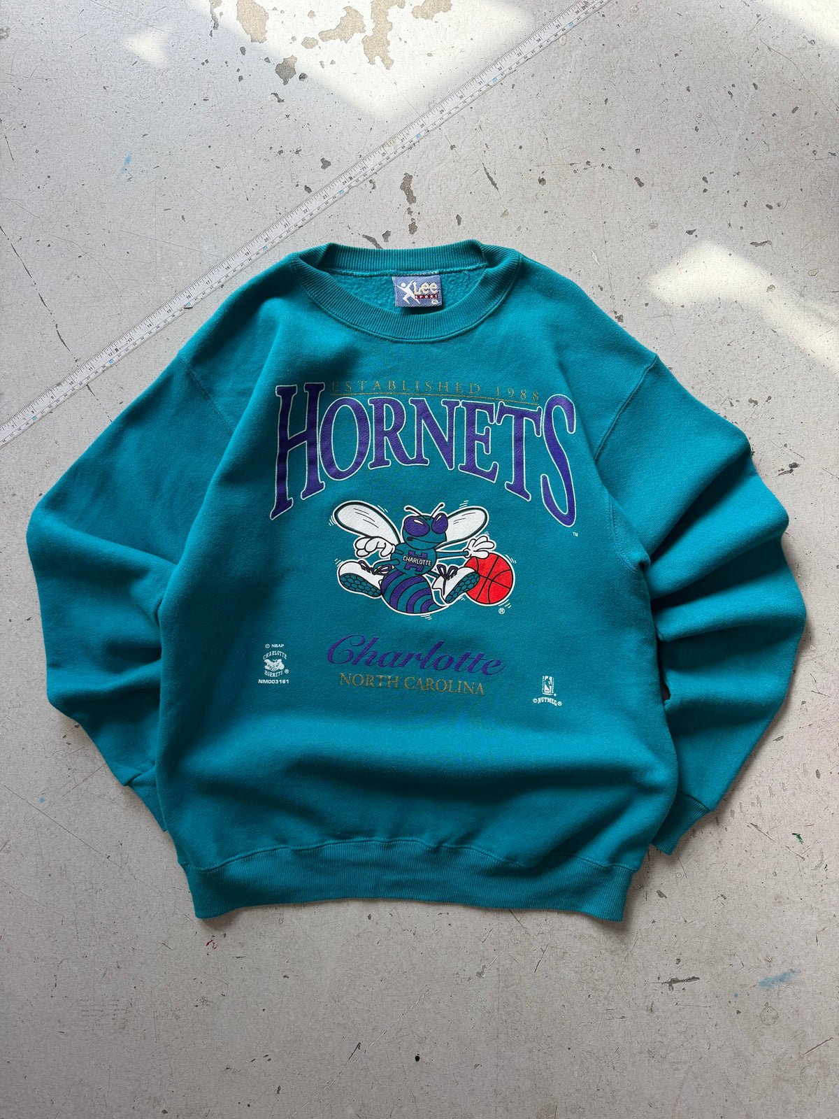 Lee Sport | Charlotte Hornets NBA sweatshirt | Teal | M