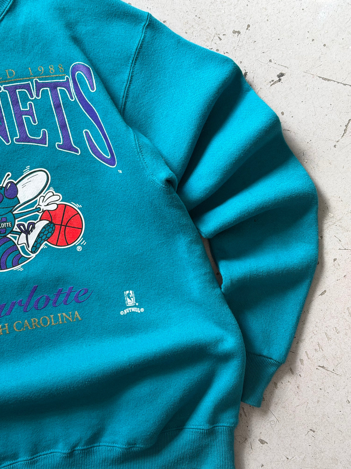 Lee Sport | Charlotte Hornets NBA sweatshirt | Teal | M