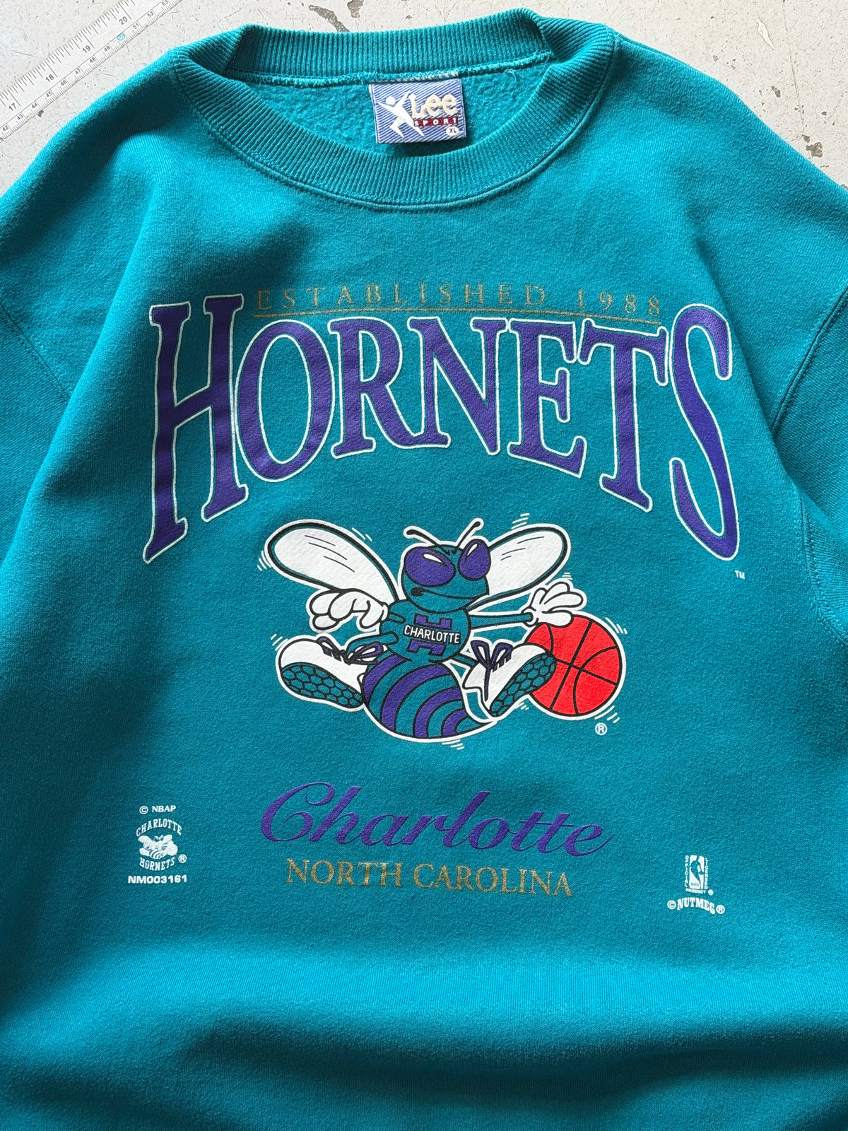 Lee Sport | Charlotte Hornets NBA sweatshirt | Teal | M