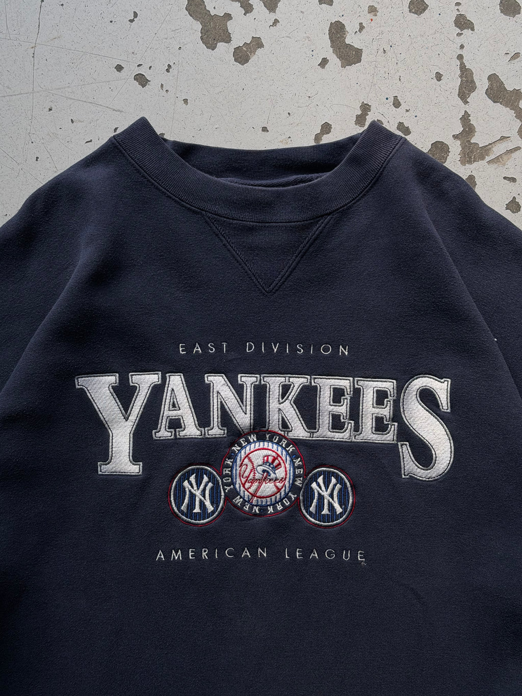 Adidas | Vintage Yankees sweatshirt | Navy | M