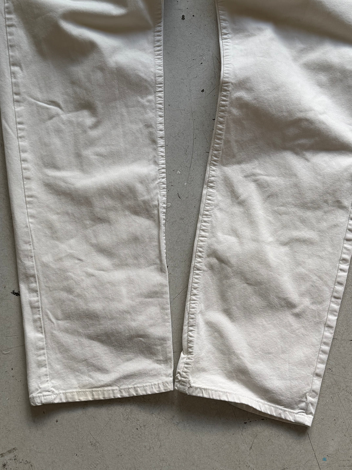 Armani Jeans | Vintage straight jeans | Hvid | W36/L36