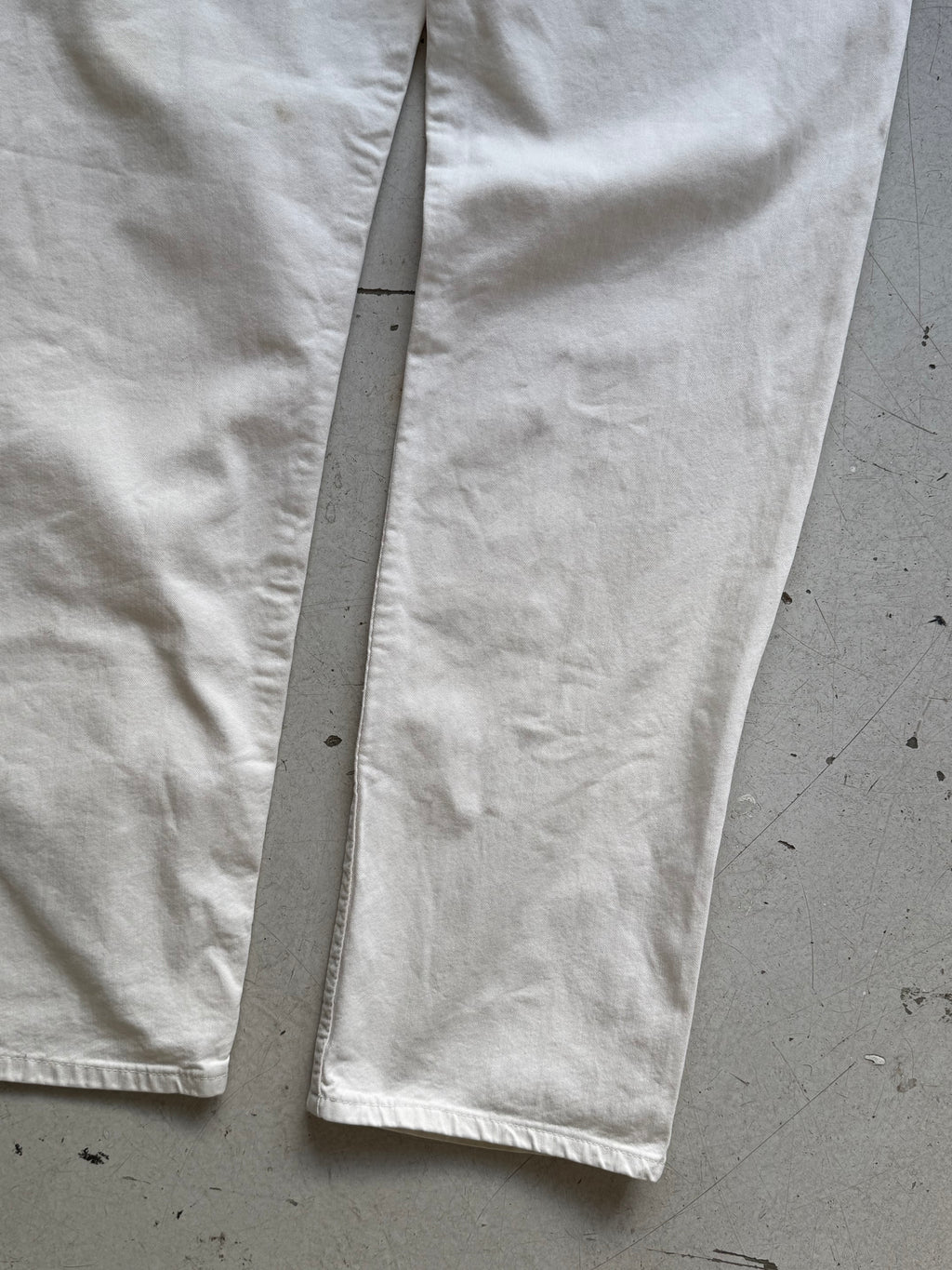 Armani Jeans | Vintage straight jeans | Hvid | W36/L36
