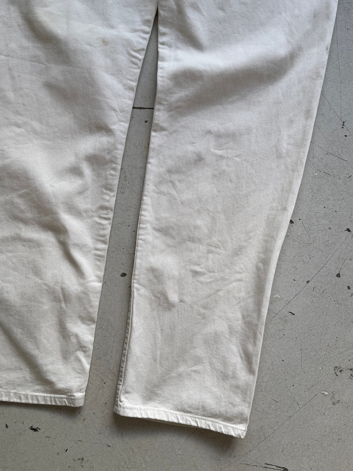 Armani Jeans | Vintage straight jeans | Hvid | W36/L36