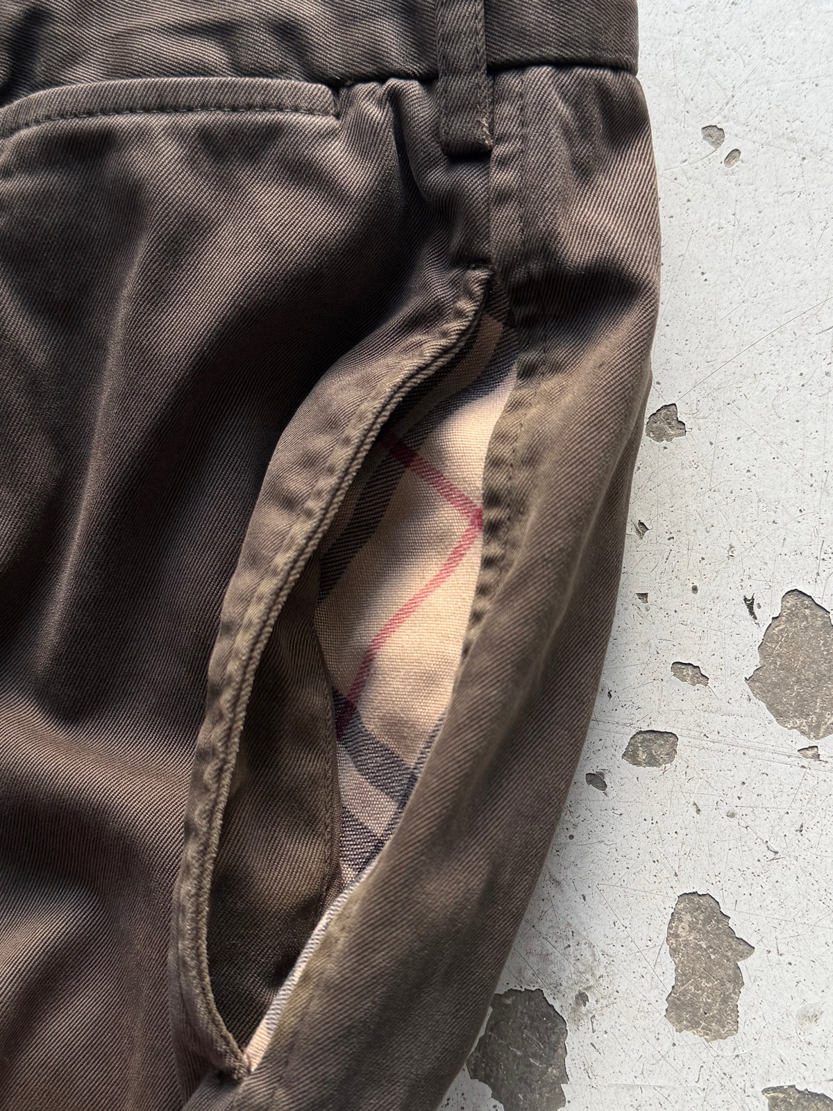 Burberry | Chino bukser | Brun | W32/L34