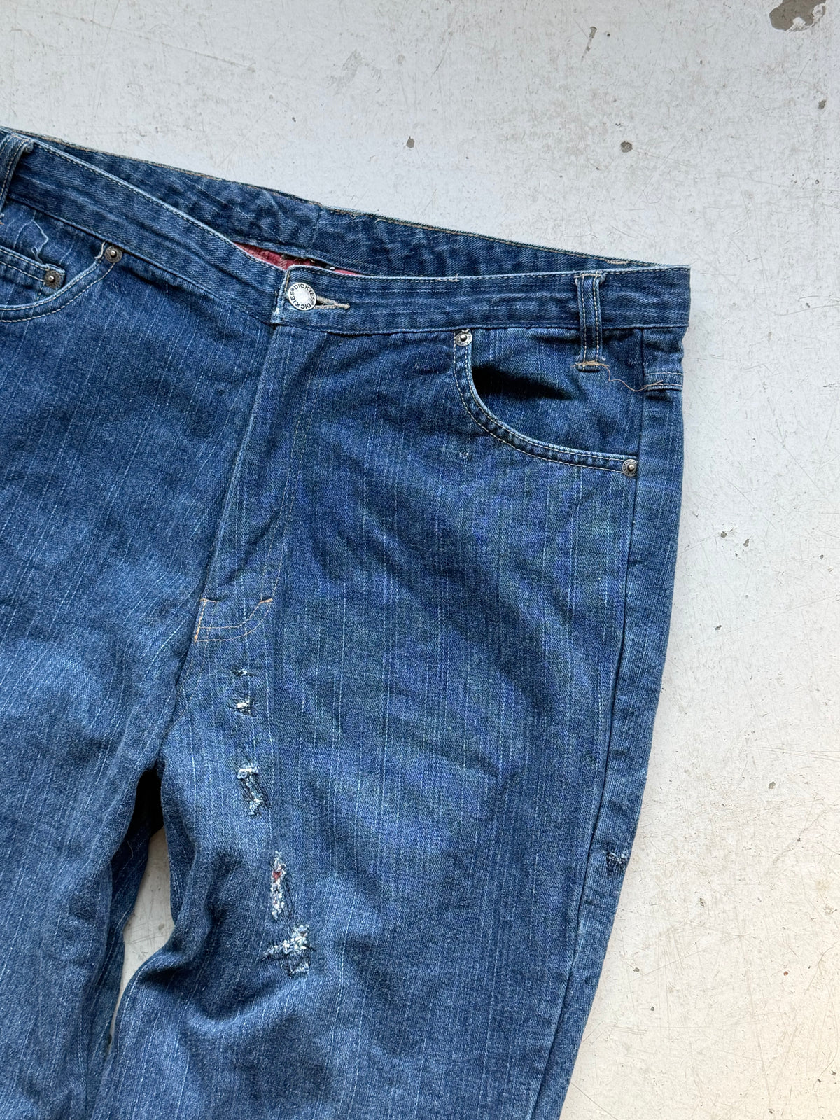 Dickies | Vintage workwear jeans | Blå | W33/L33