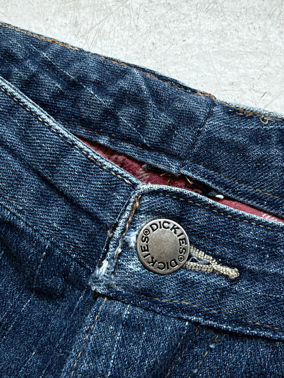 Dickies | Vintage workwear jeans | Blå | W33/L33