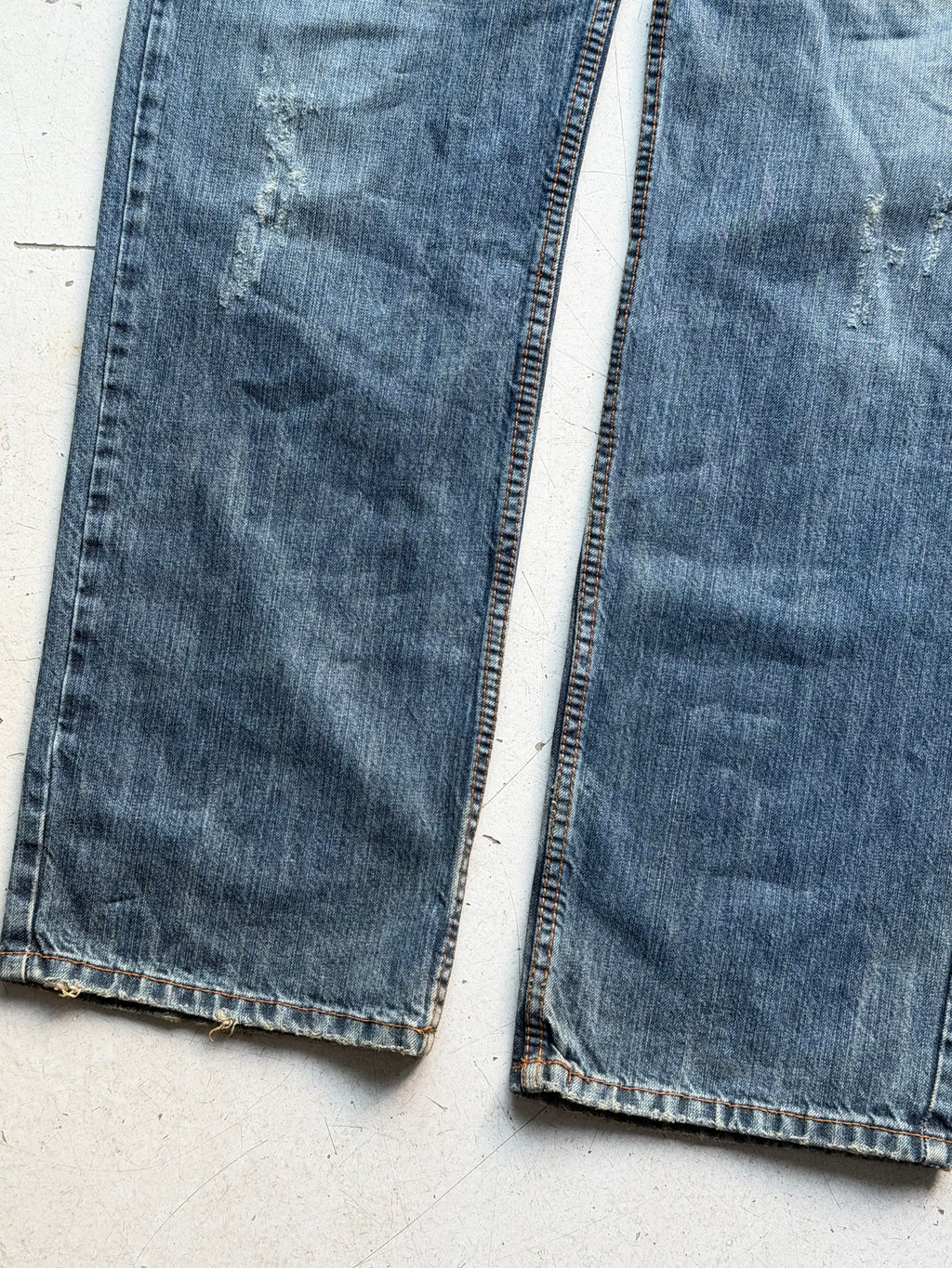Moschino Jeans | Distressed jeans | Blå | W36/L36