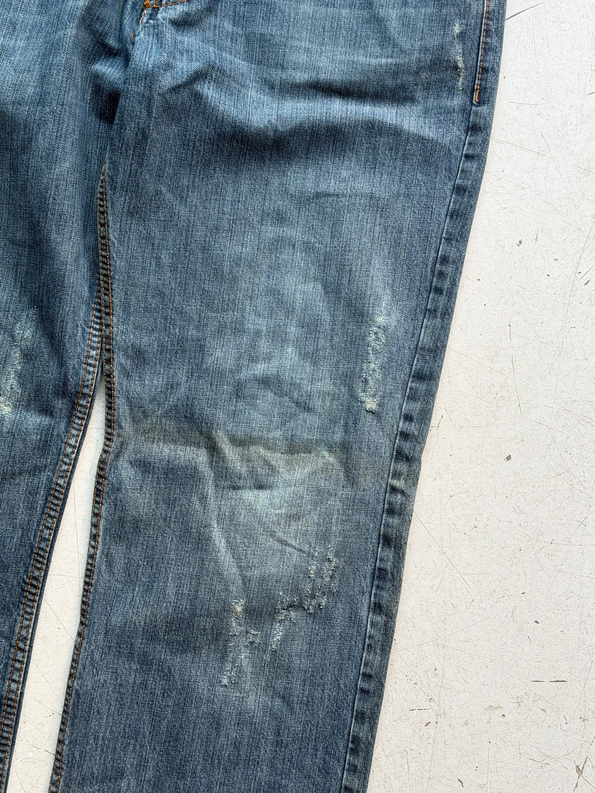 Moschino Jeans | Distressed jeans | Blå | W36/L36