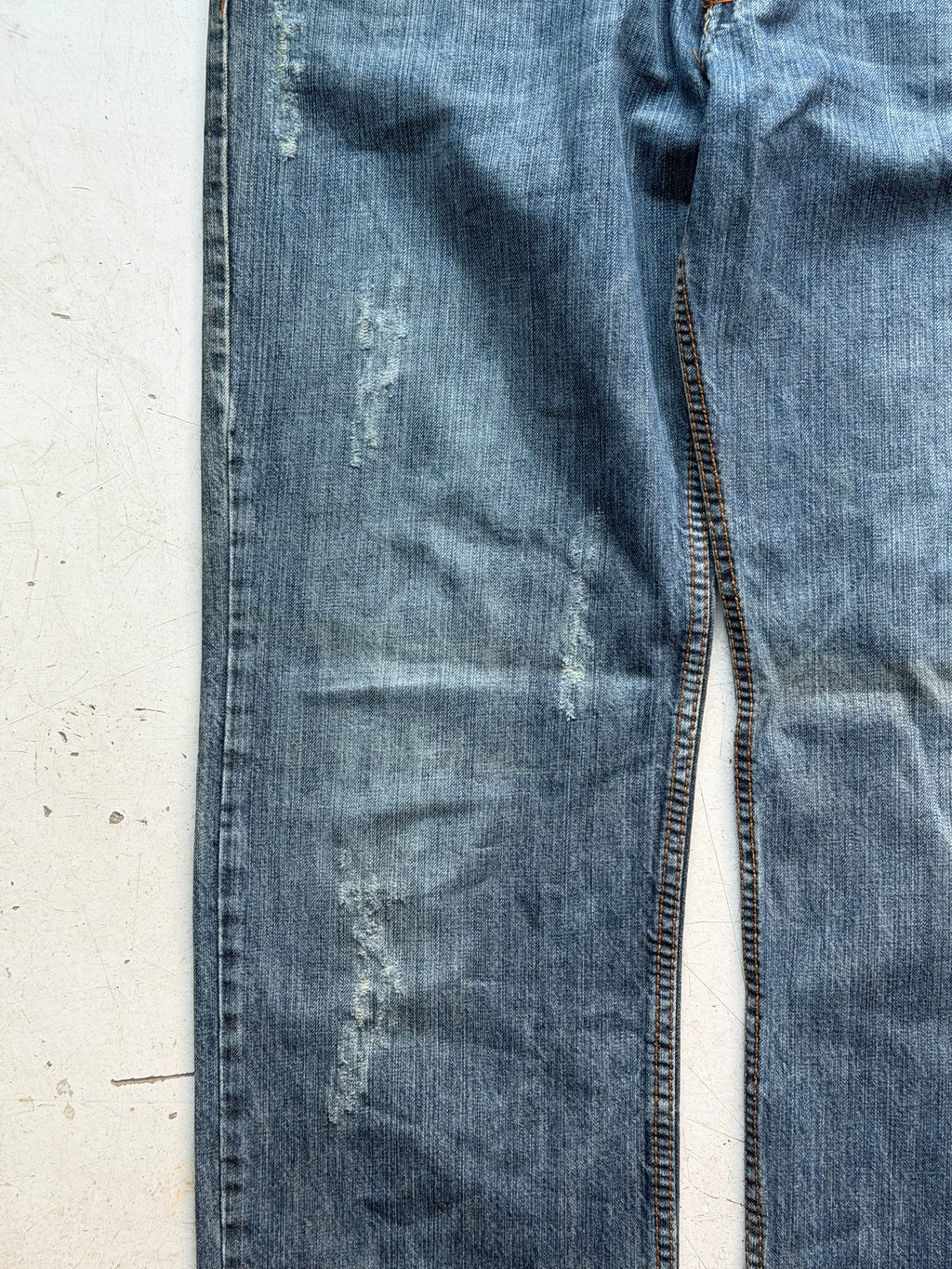 Moschino Jeans | Distressed jeans | Blå | W36/L36
