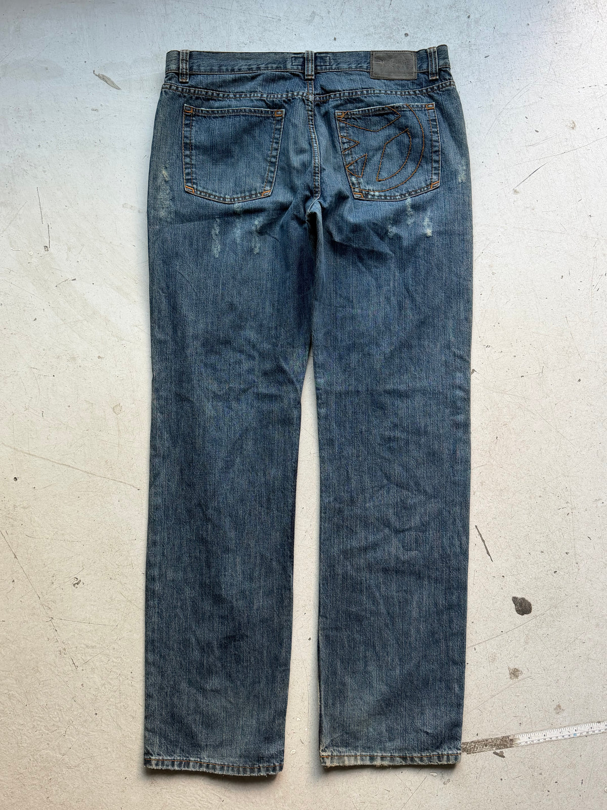Moschino Jeans | Distressed jeans | Blå | W36/L36