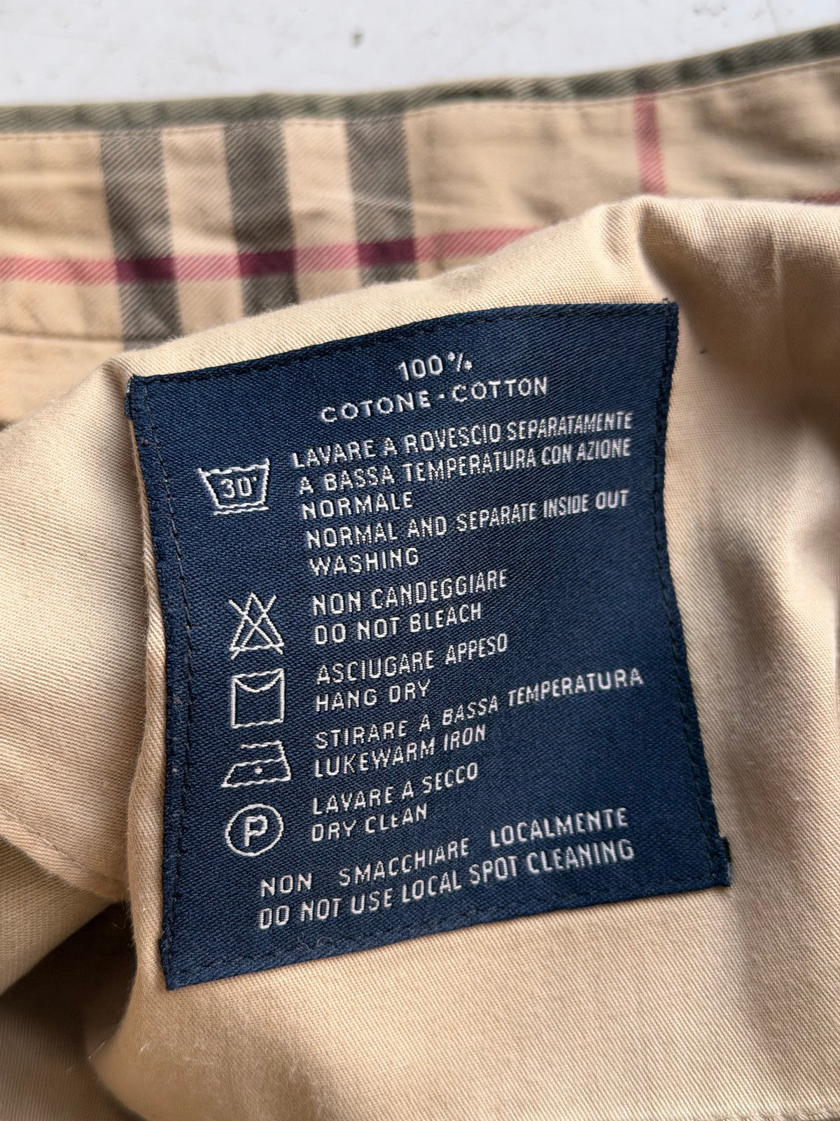 Burberry London | Vintage chinos | Olivengrøn | W36/L34