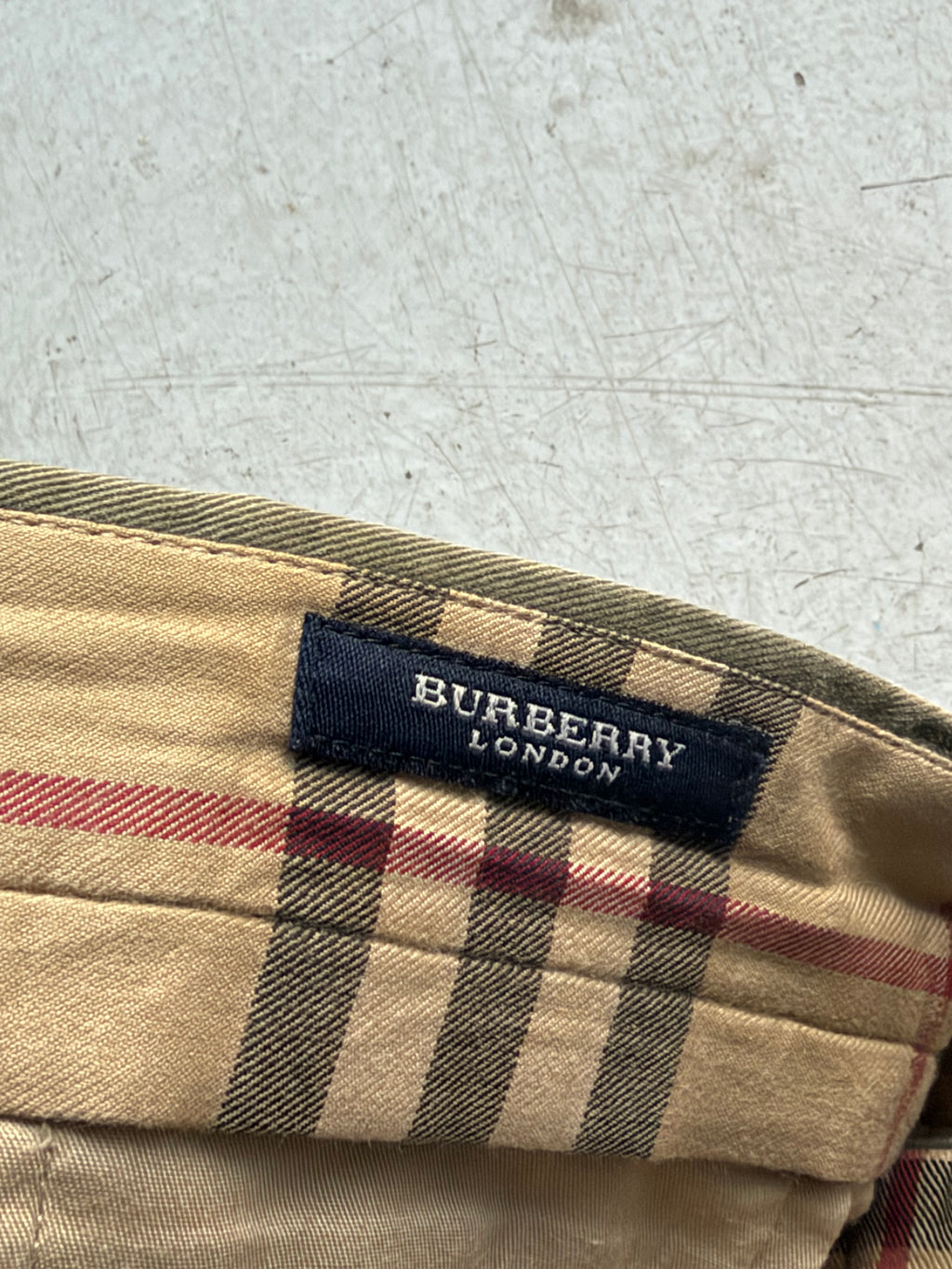 Burberry London | Vintage chinos | Olivengrøn | W36/L34