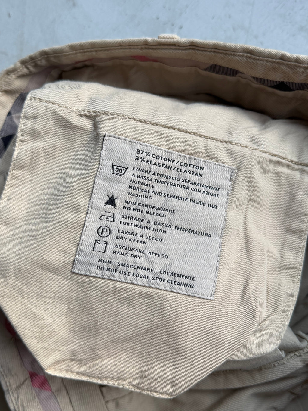 Burberry | Chinos | Beige | W34/L30