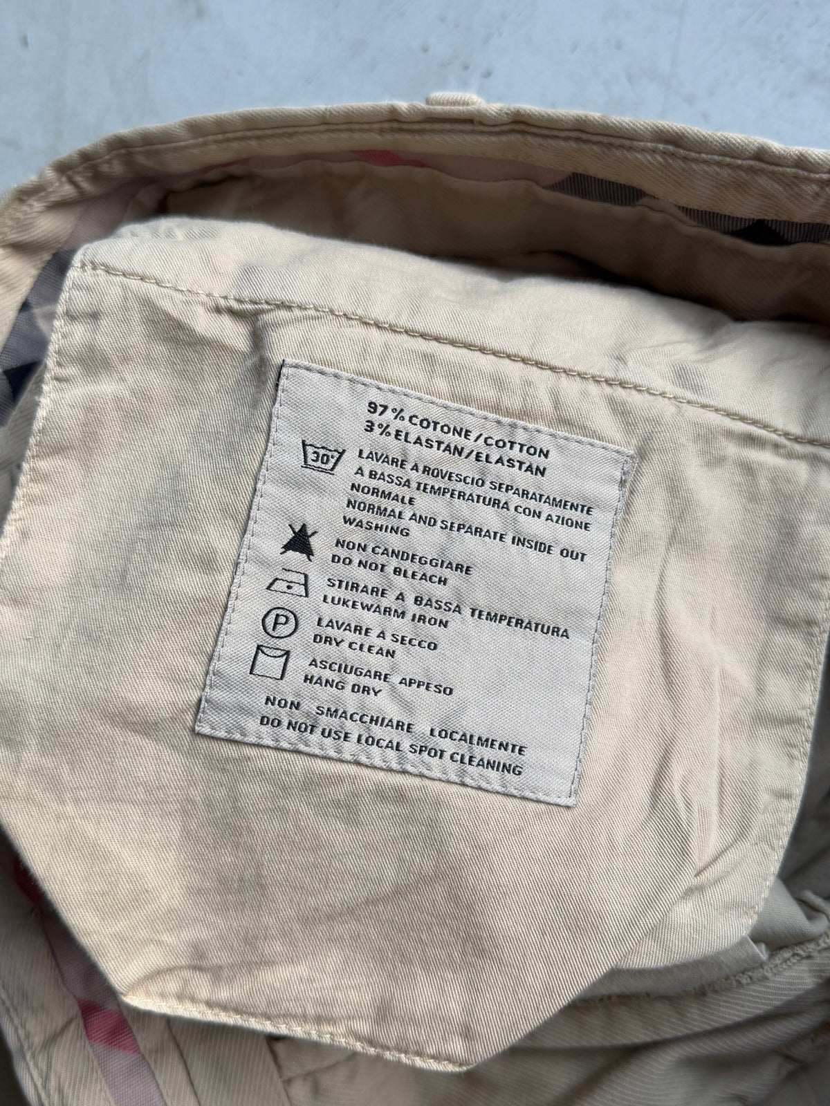 Burberry | Chinos | Beige | W34/L30
