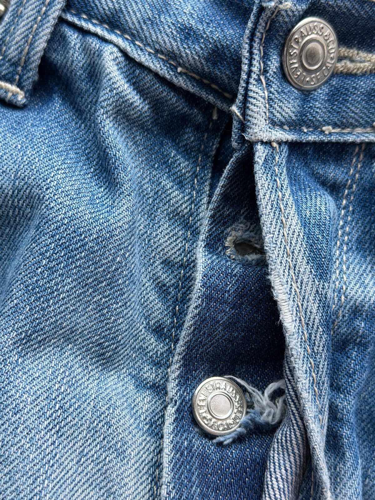 Levi’s | Vintage reworked jeans | Blå | W28/L32