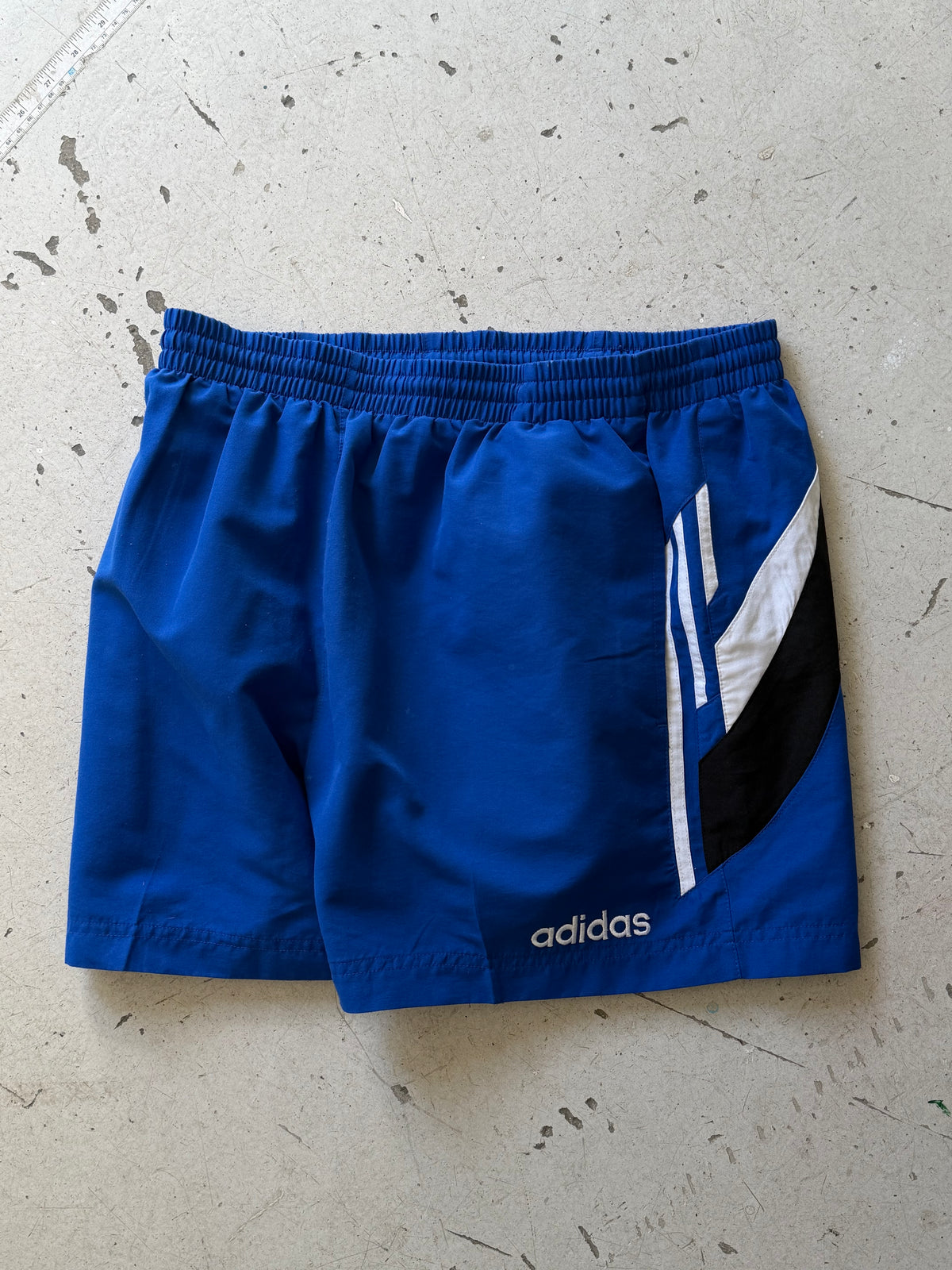 Adidas | Vintage sportsshorts | Blå | M