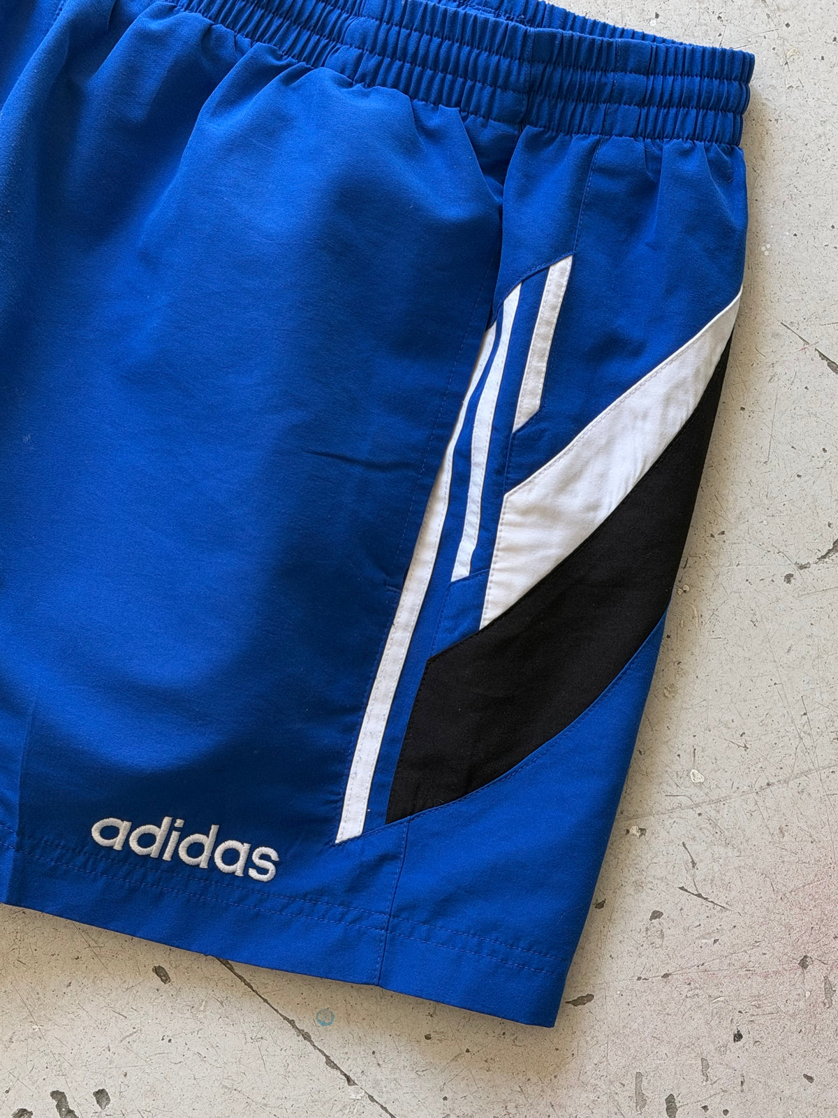 Adidas | Vintage sportsshorts | Blå | M