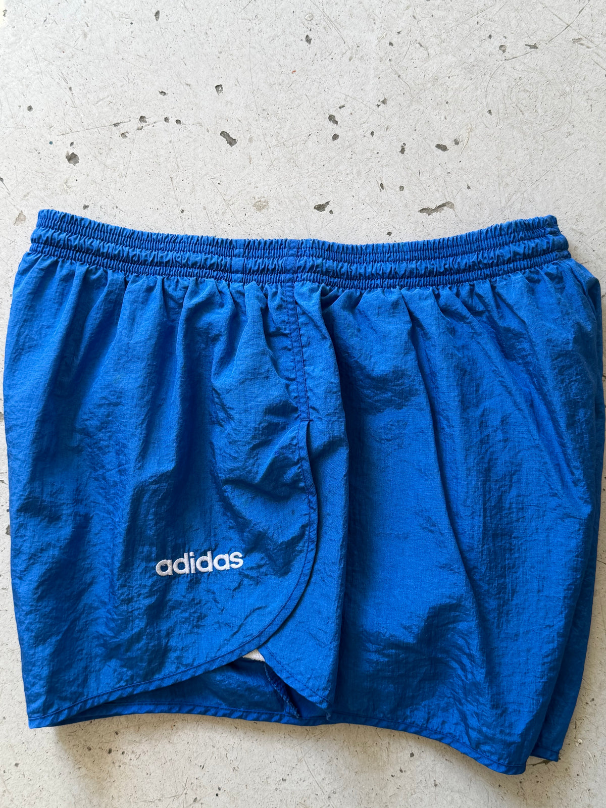 Adidas | Vintage running shorts | Blå | L