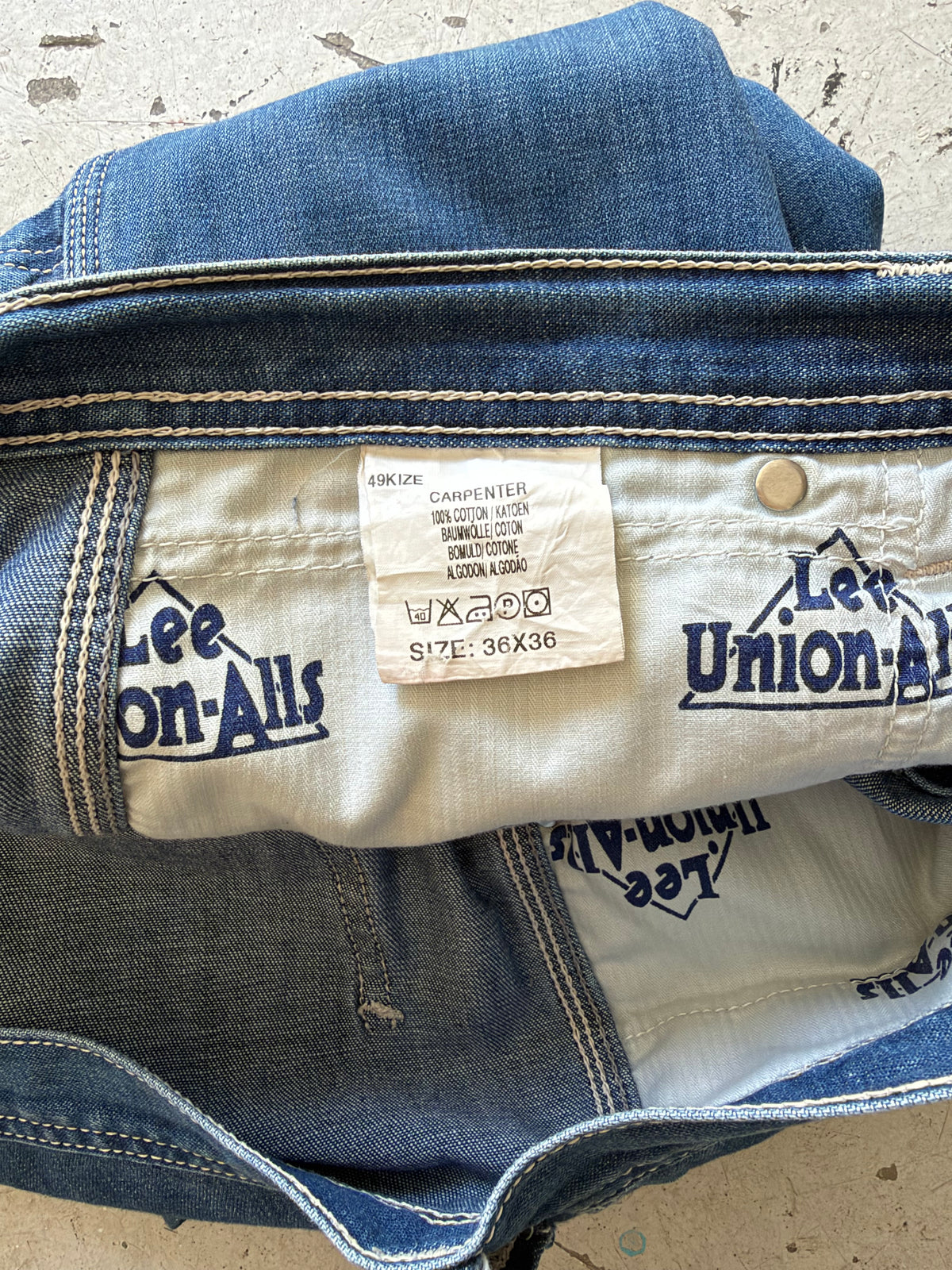 Lee Union-Alls | Vintage jorts | Blå | W36