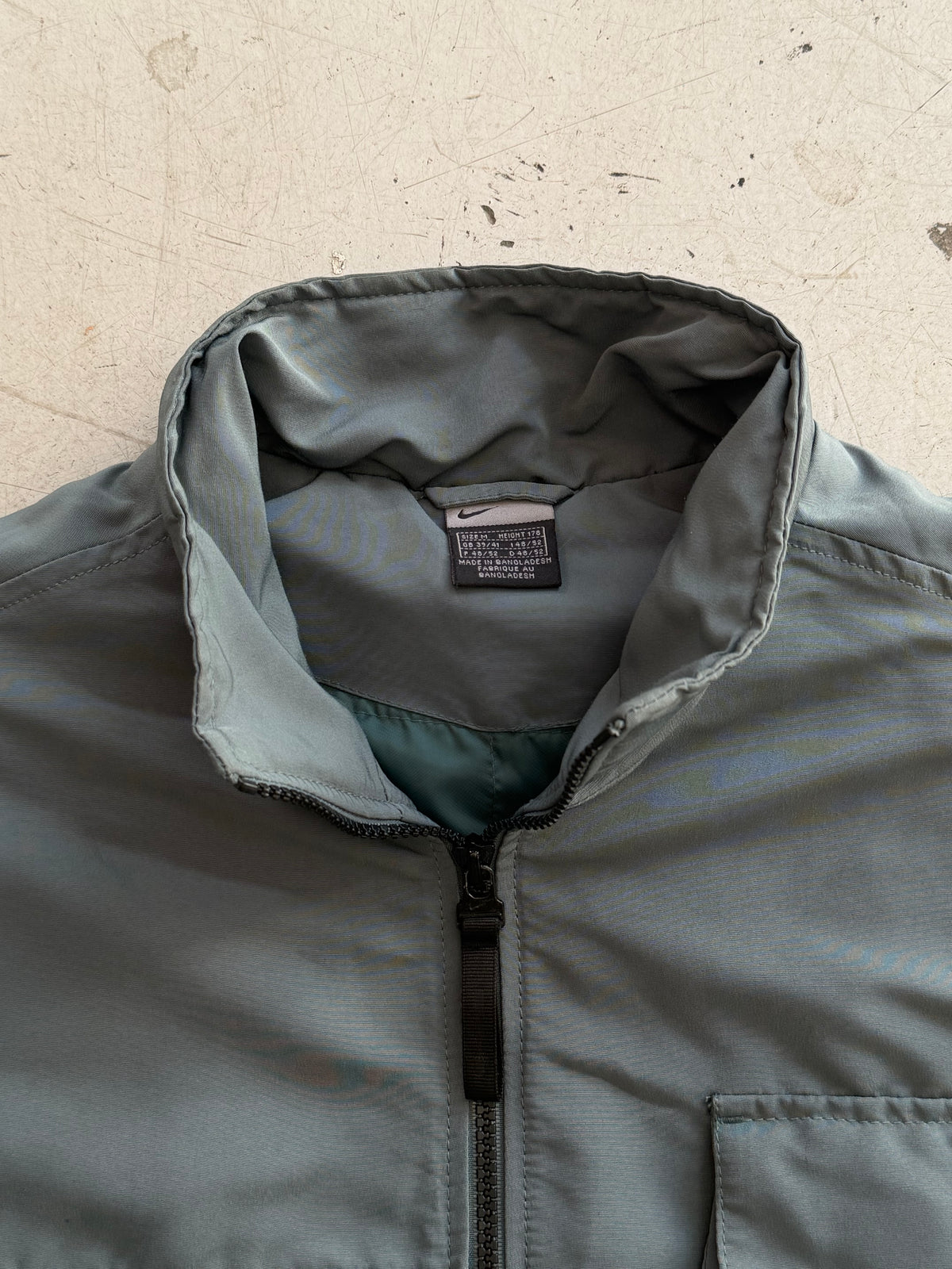 Nike | Vintage utility vest | Grågrøn | M