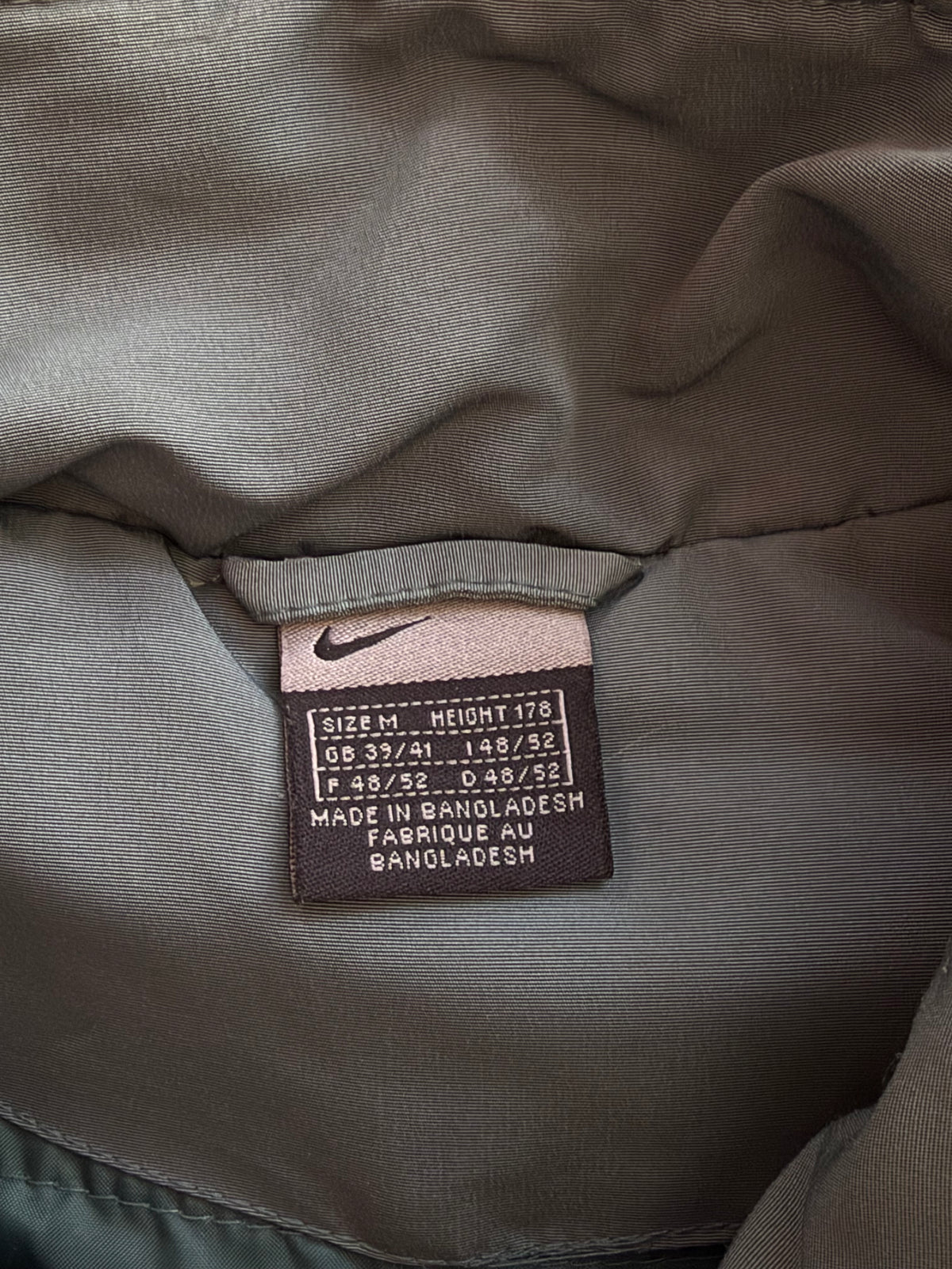 Nike | Vintage utility vest | Grågrøn | M