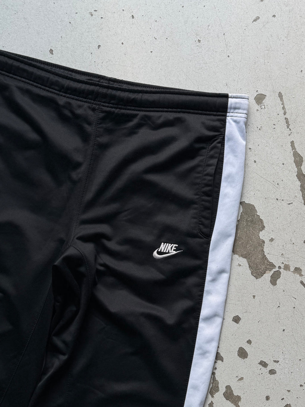 Nike | Vintage track pants | Sort/hvid | M