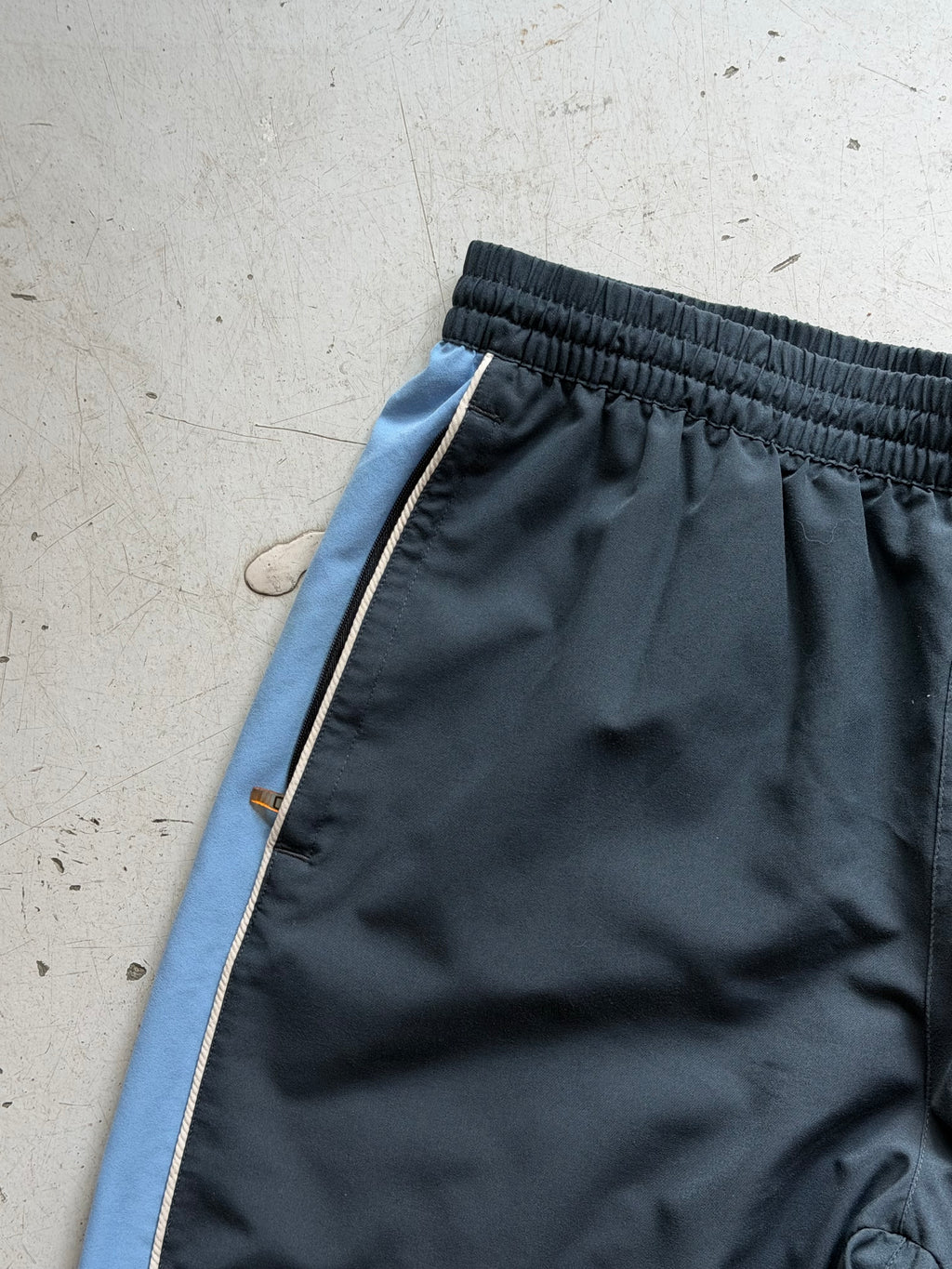 Adidas | Vintage trackpants | Navy / lyseblå | M