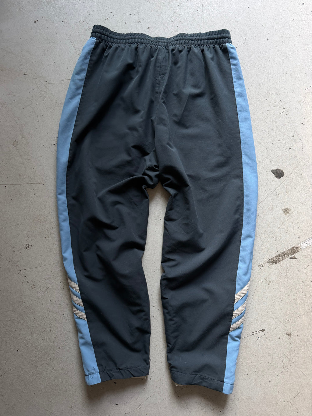 Adidas | Vintage trackpants | Navy / lyseblå | M