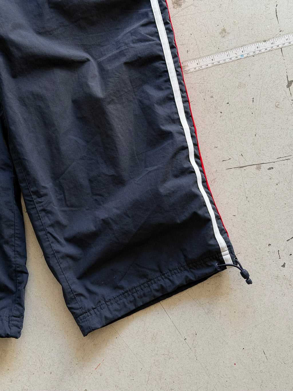 Nike | Vintage 3/4 track pants | Navy/rød | XL