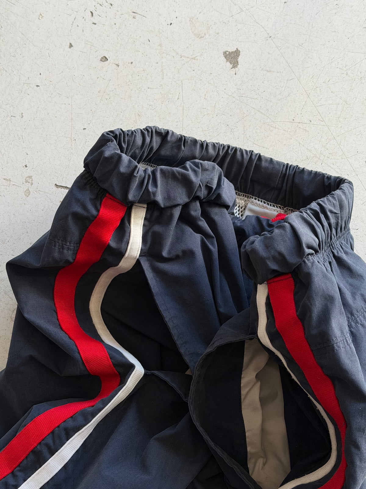 Nike | Vintage 3/4 track pants | Navy/rød | XL