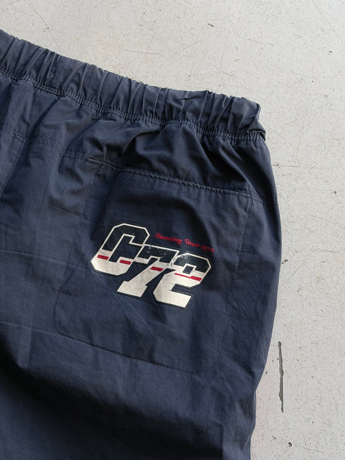 Nike | Vintage 3/4 track pants | Navy/rød | XL