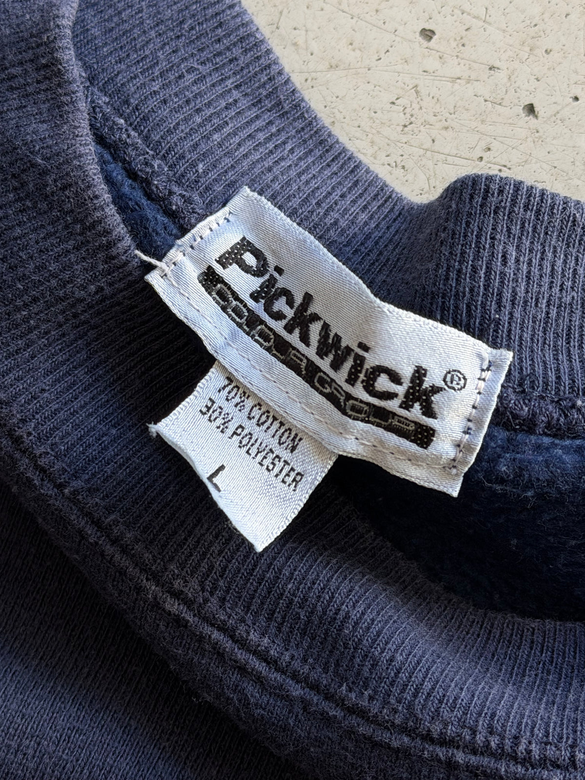 Vintage graphic sweatshirt | Navy | L
