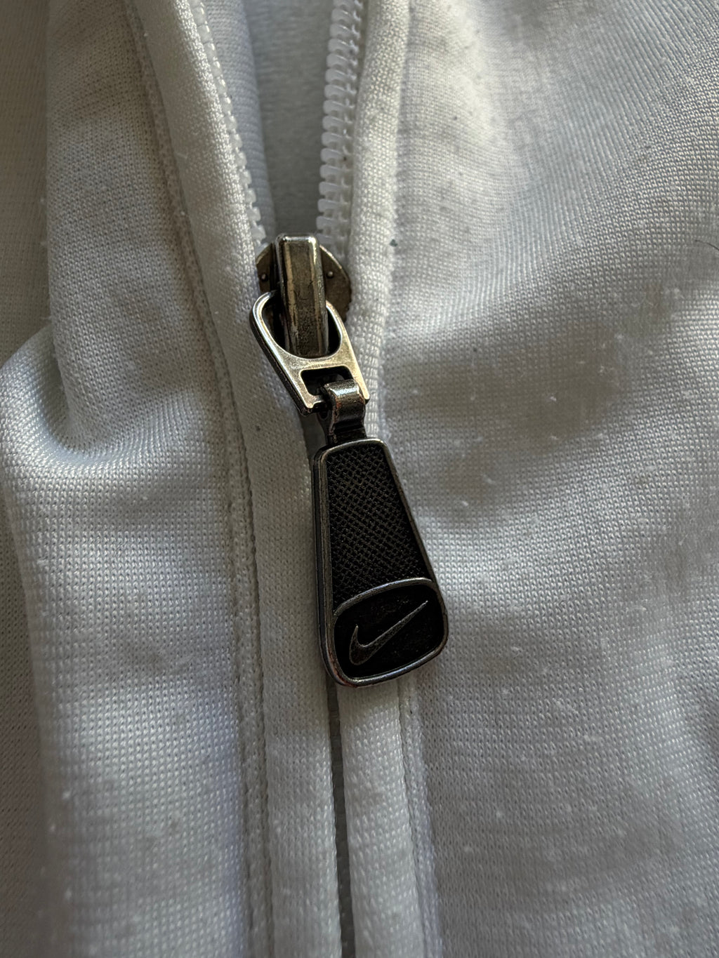 Nike | Vintage track jacket | Hvid/navy/blå | XXL