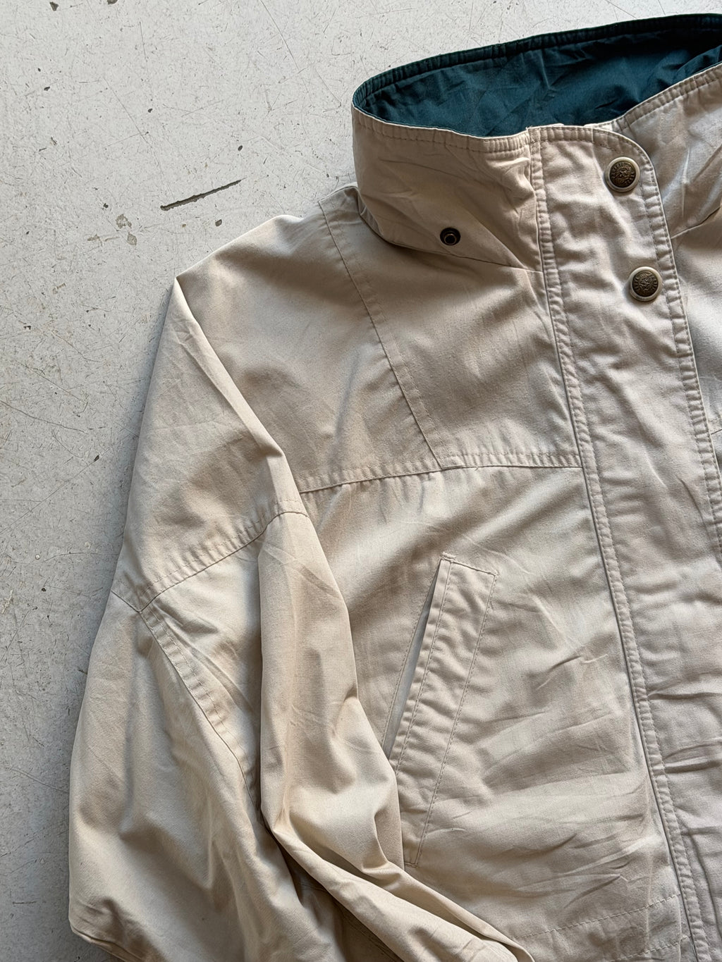 Vintage Workwear jakke | Creme | L