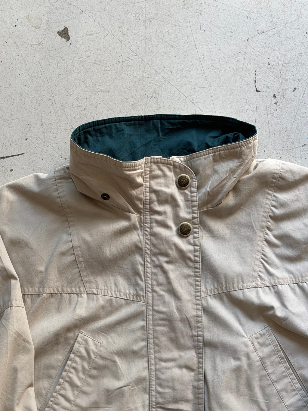 Vintage Workwear jakke | Creme | L