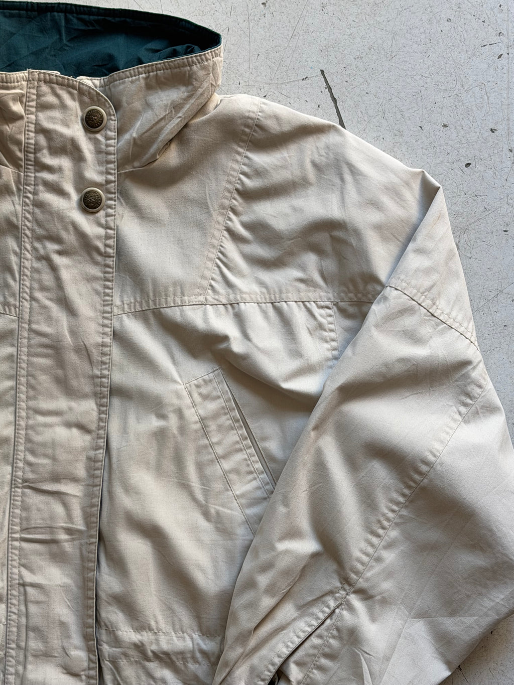 Vintage Workwear jakke | Creme | L
