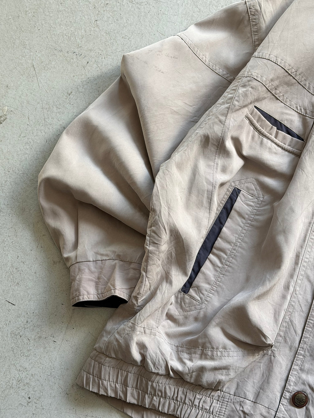 C&A | Vintage bomberjakke | Beige | M