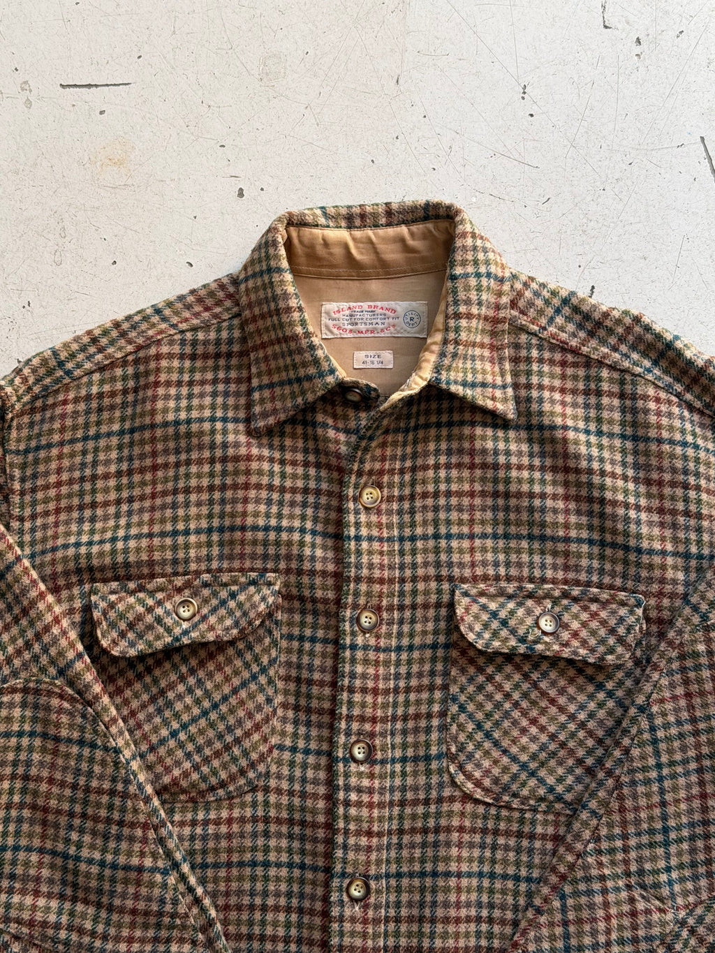 Island Brand | Vintage overshirt | Ternet beige | L