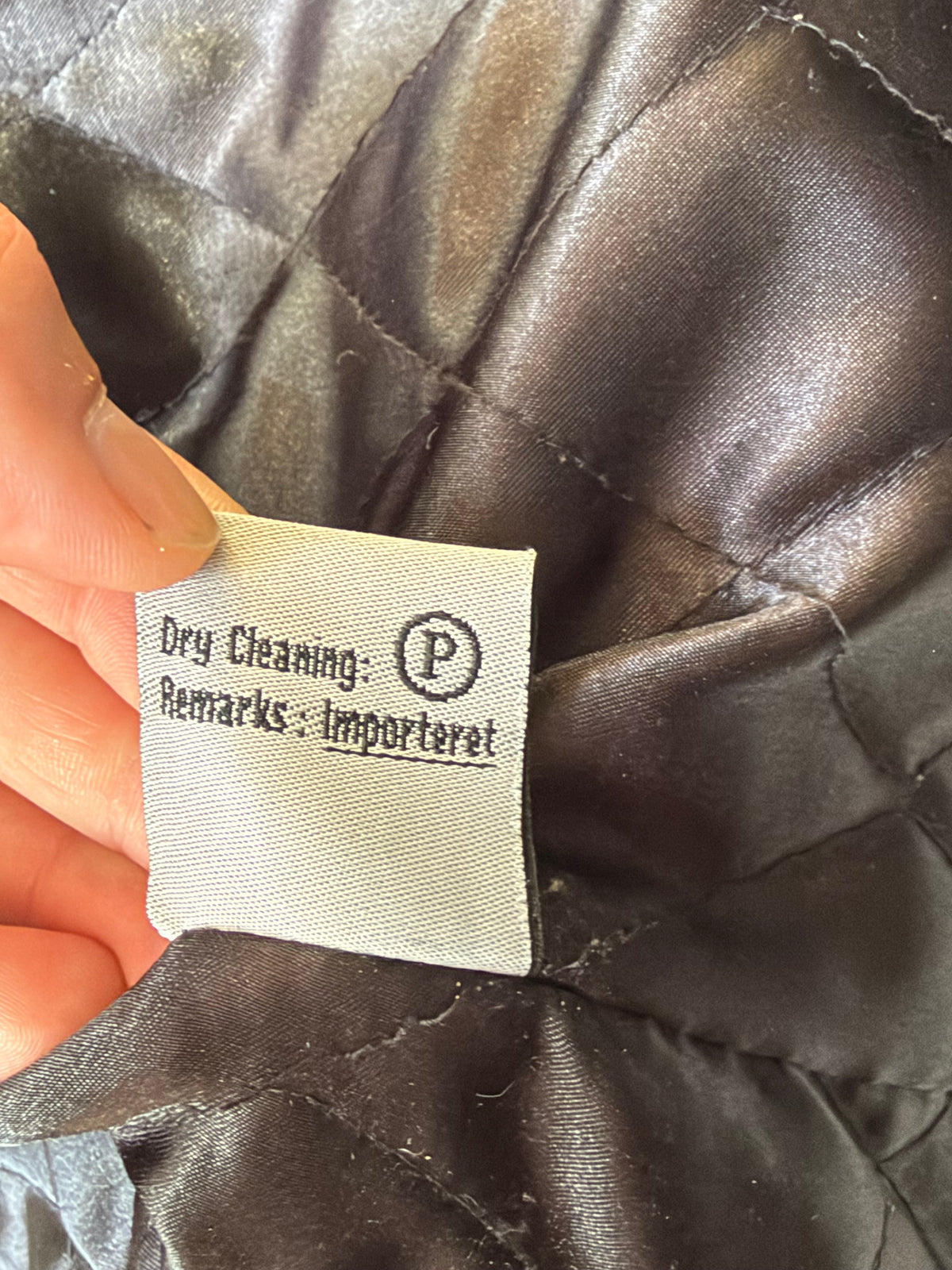 Burton | Vintage læderjakke | Sort | M