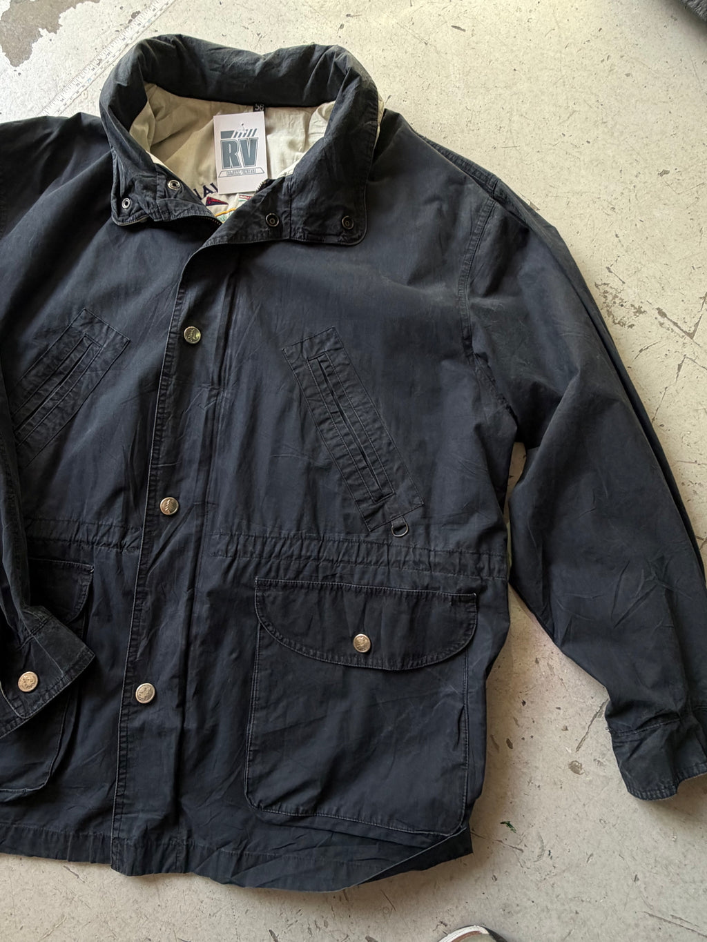 Naval Flags | Vintage sejlerjakke | Navy | L/XL