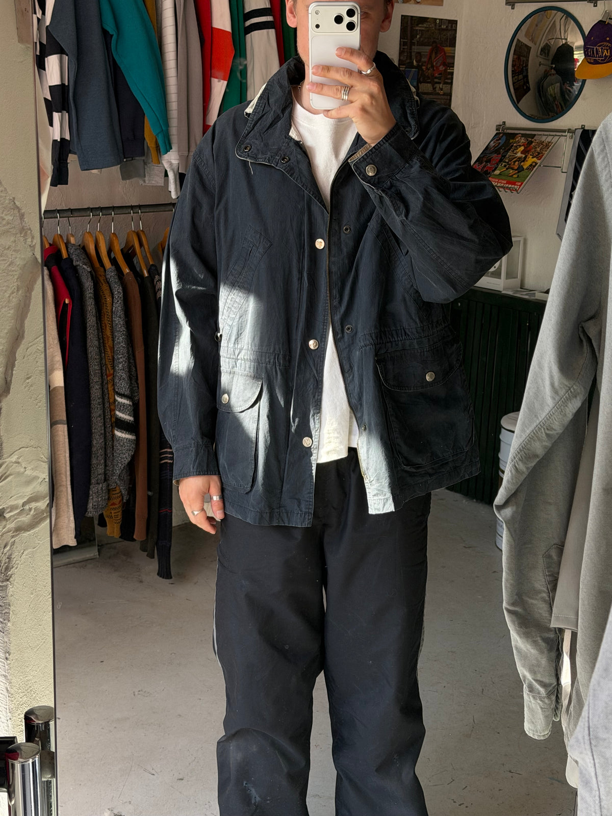 Naval Flags | Vintage sejlerjakke | Navy | L/XL